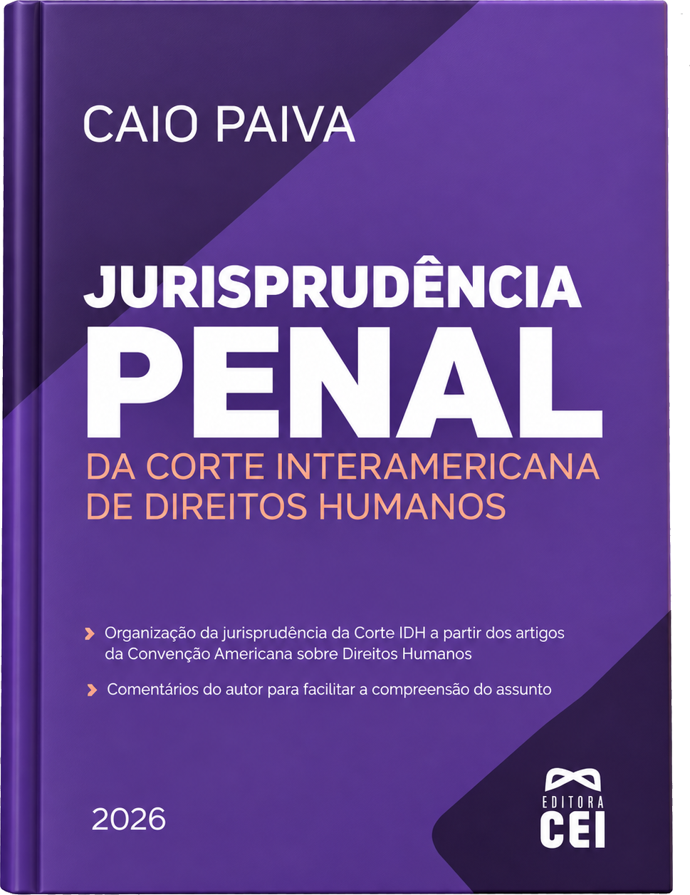 Capa do livro Jurisprudência Penal da Corte Interamericana de Direitos Humanos, de Caio Paiva